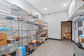 Secure package room